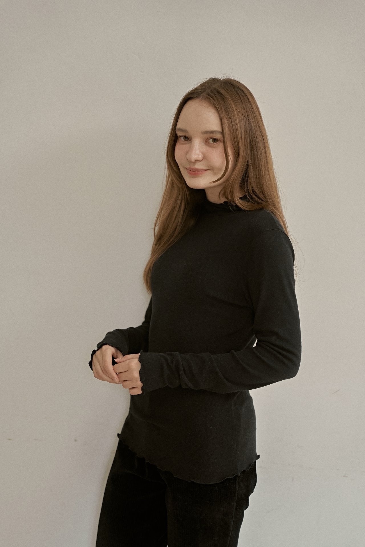 ［momo ann］Dublin bottleneck tee