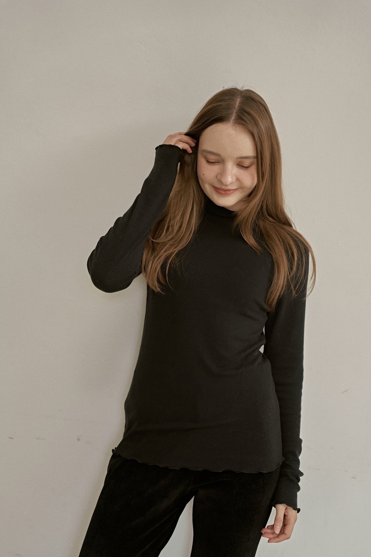 ［momo ann］Dublin bottleneck tee