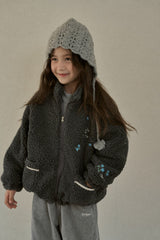 ［momo ann］Boa zip-up jacket