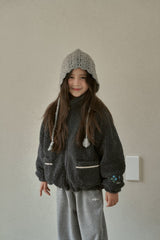 ［momo ann］Boa zip-up jacket