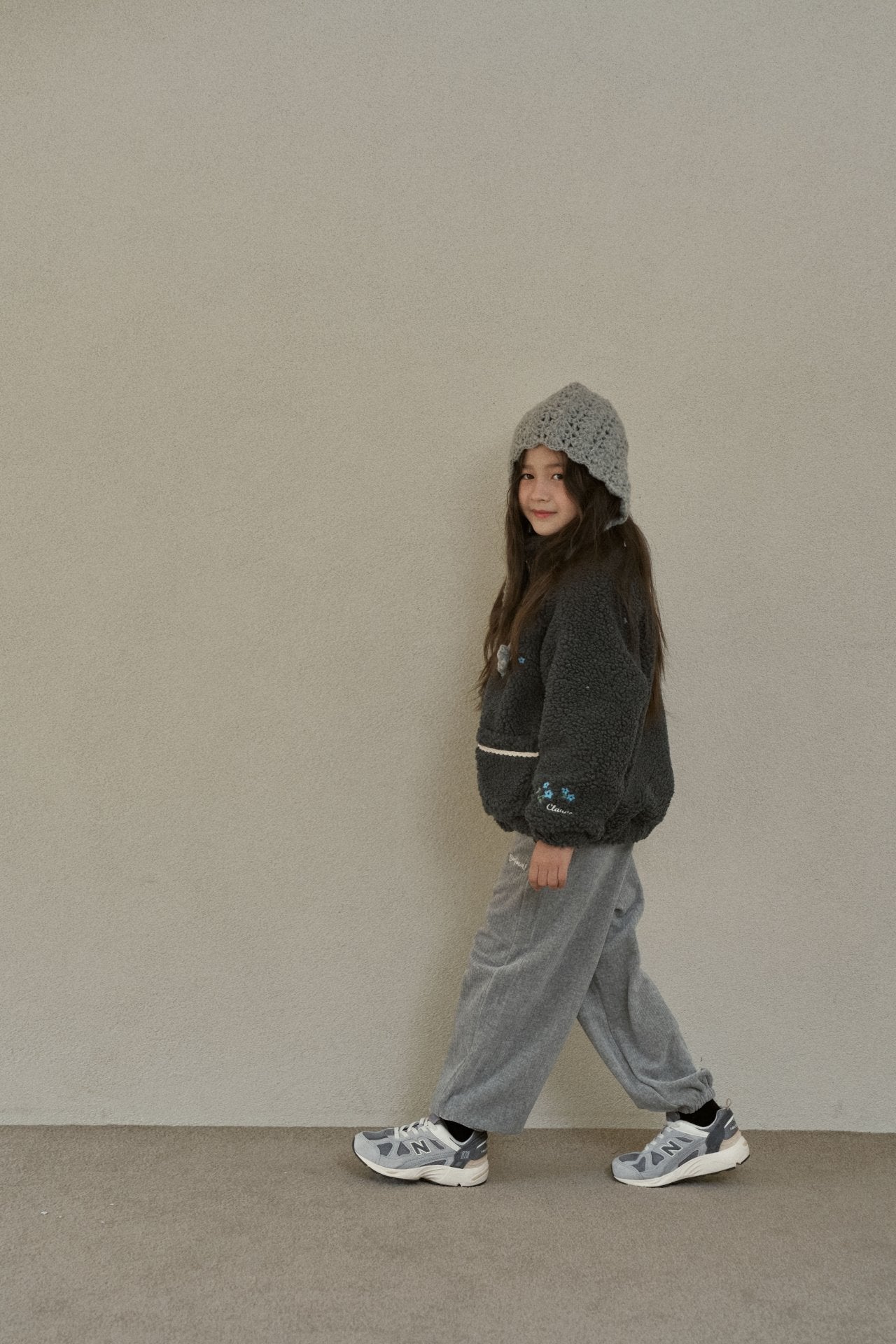 ［momo ann］Boa zip-up jacket