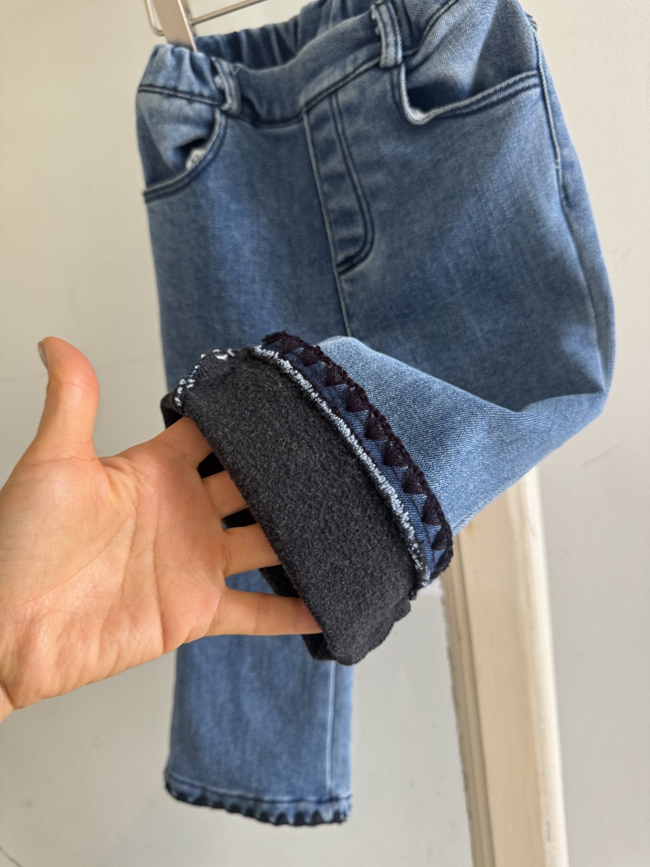 ［momo ann］Mellow denim pants