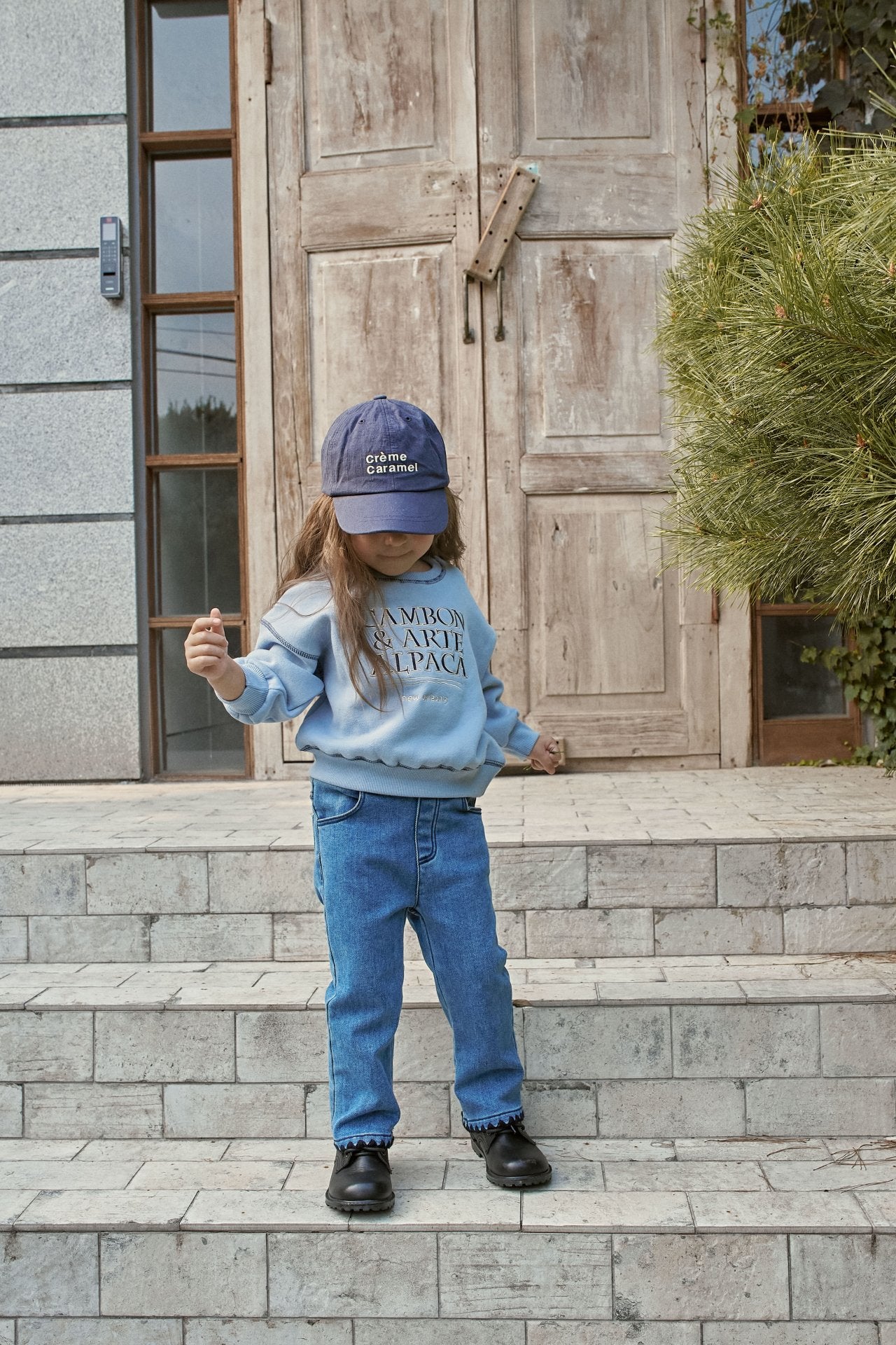 ［momo ann］Mellow denim pants
