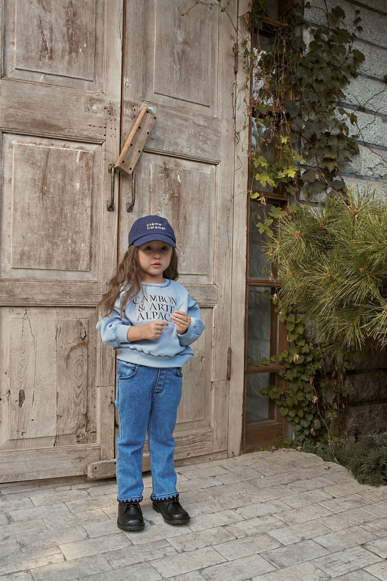 ［momo ann］Mellow denim pants