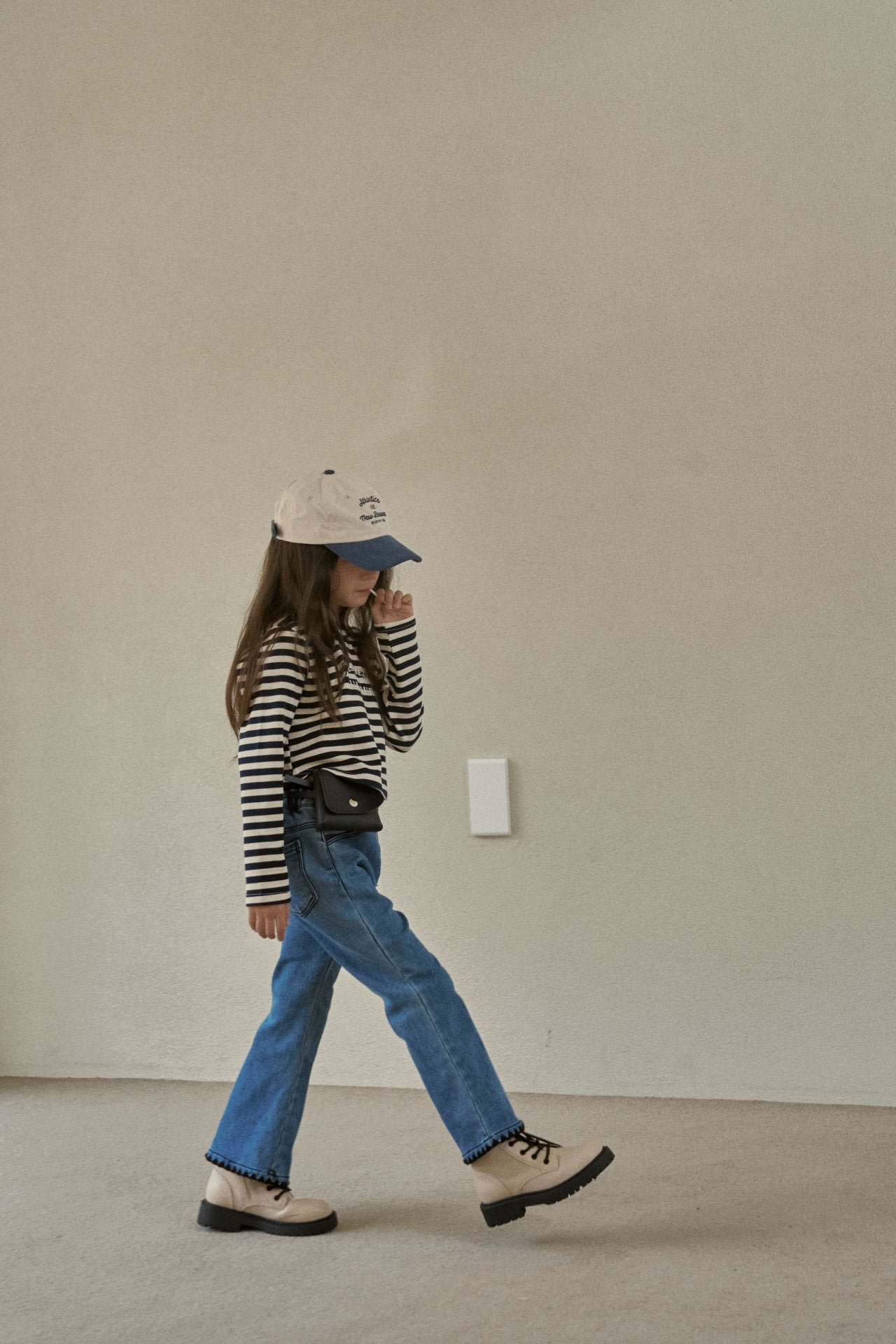 ［momo ann］Mellow denim pants