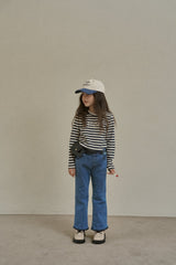 ［momo ann］Mellow denim pants