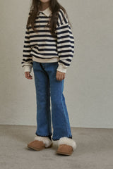 ［momo ann］Mellow denim pants
