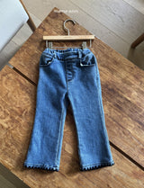 ［momo ann］Mellow denim pants