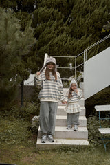 ［momo ann］Velvet jogger pants (kids)