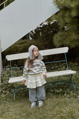 ［momo ann］Velvet jogger pants (kids)