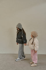 ［momo ann］Velvet jogger pants (kids)