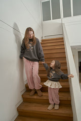 ［momo ann］Velvet jogger pants (adult)