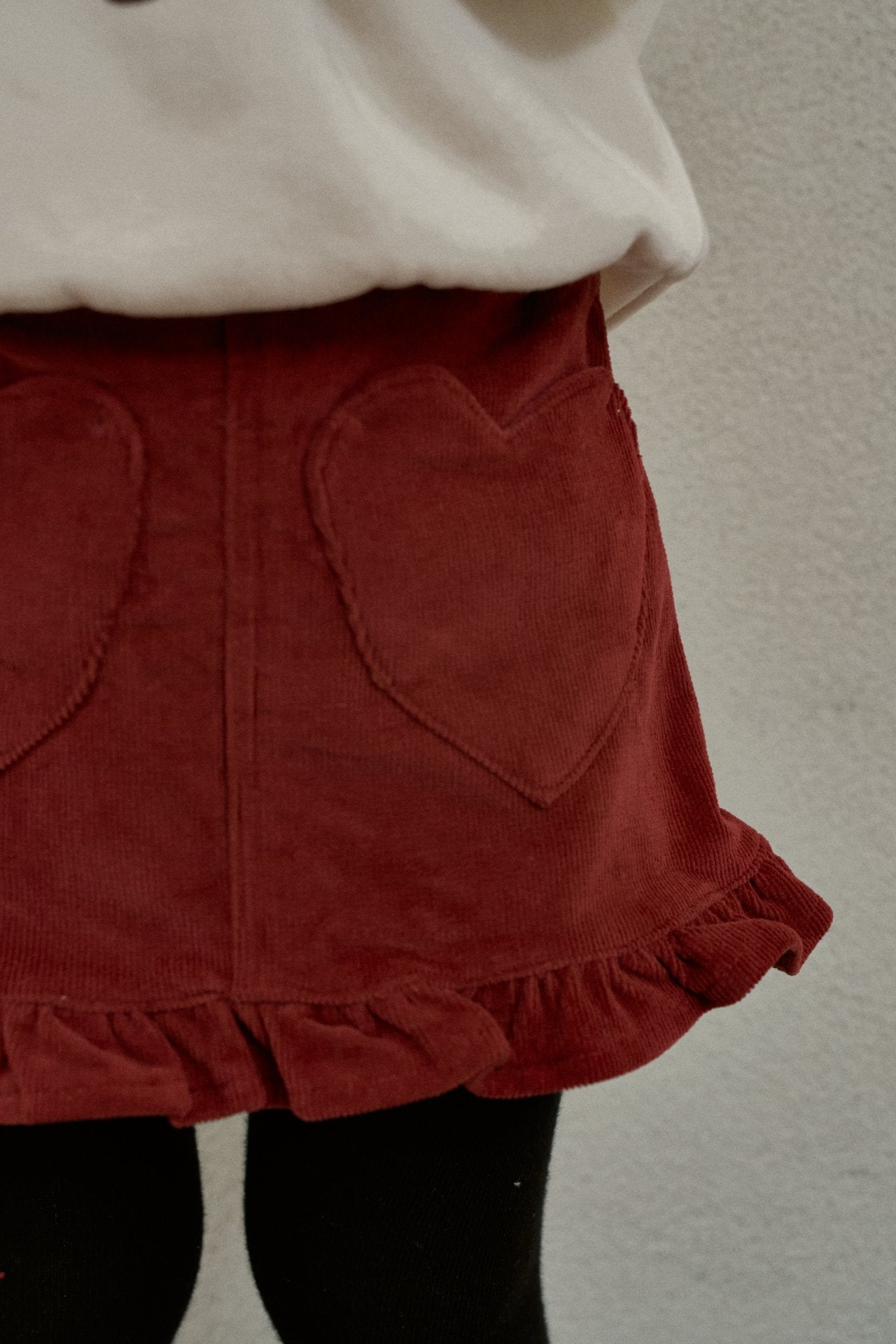 ［momo ann］Heart skirt