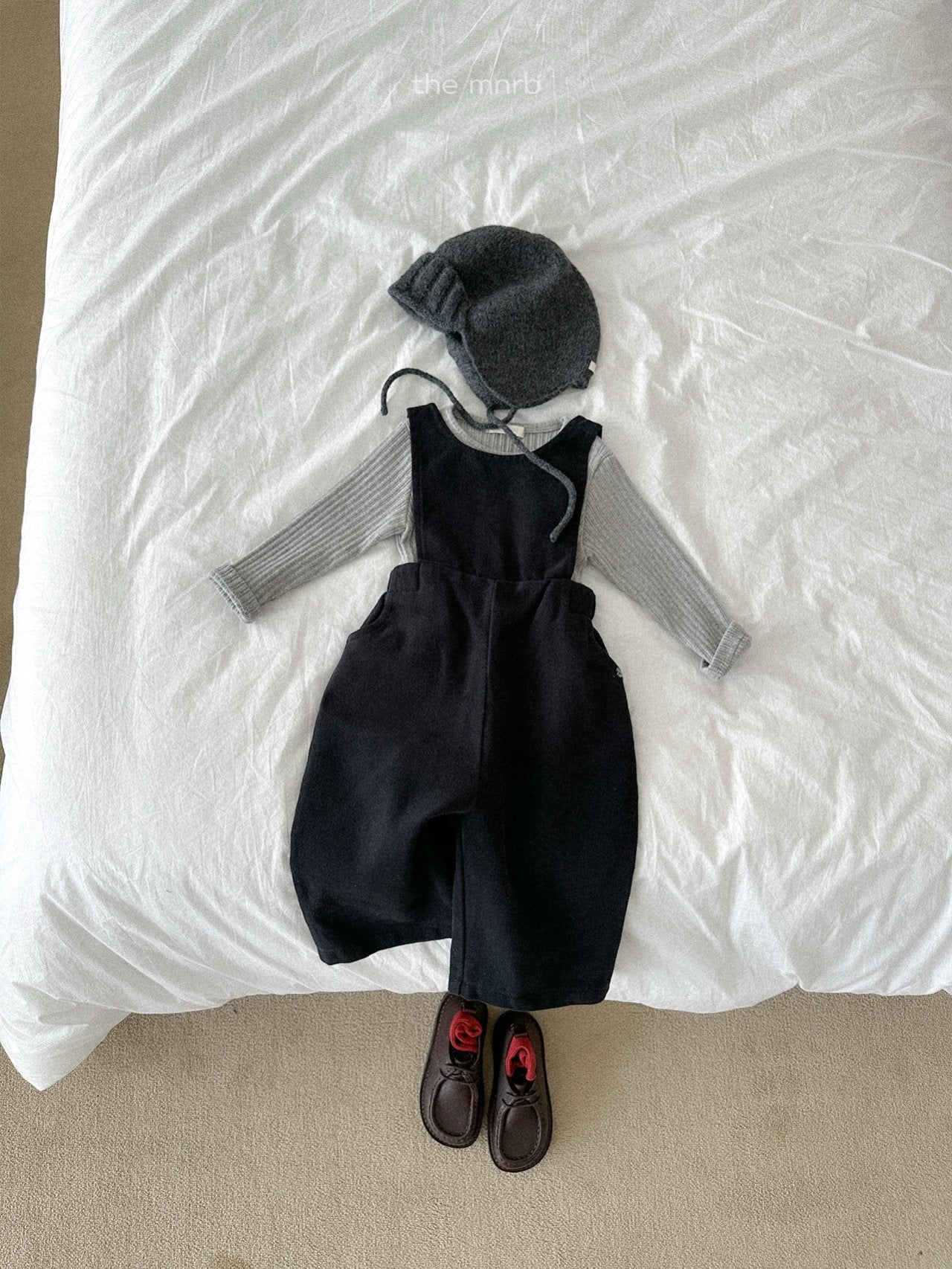 ［minirobe］Peach washing overall