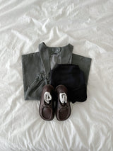 ［minirobe］Peach washing overall