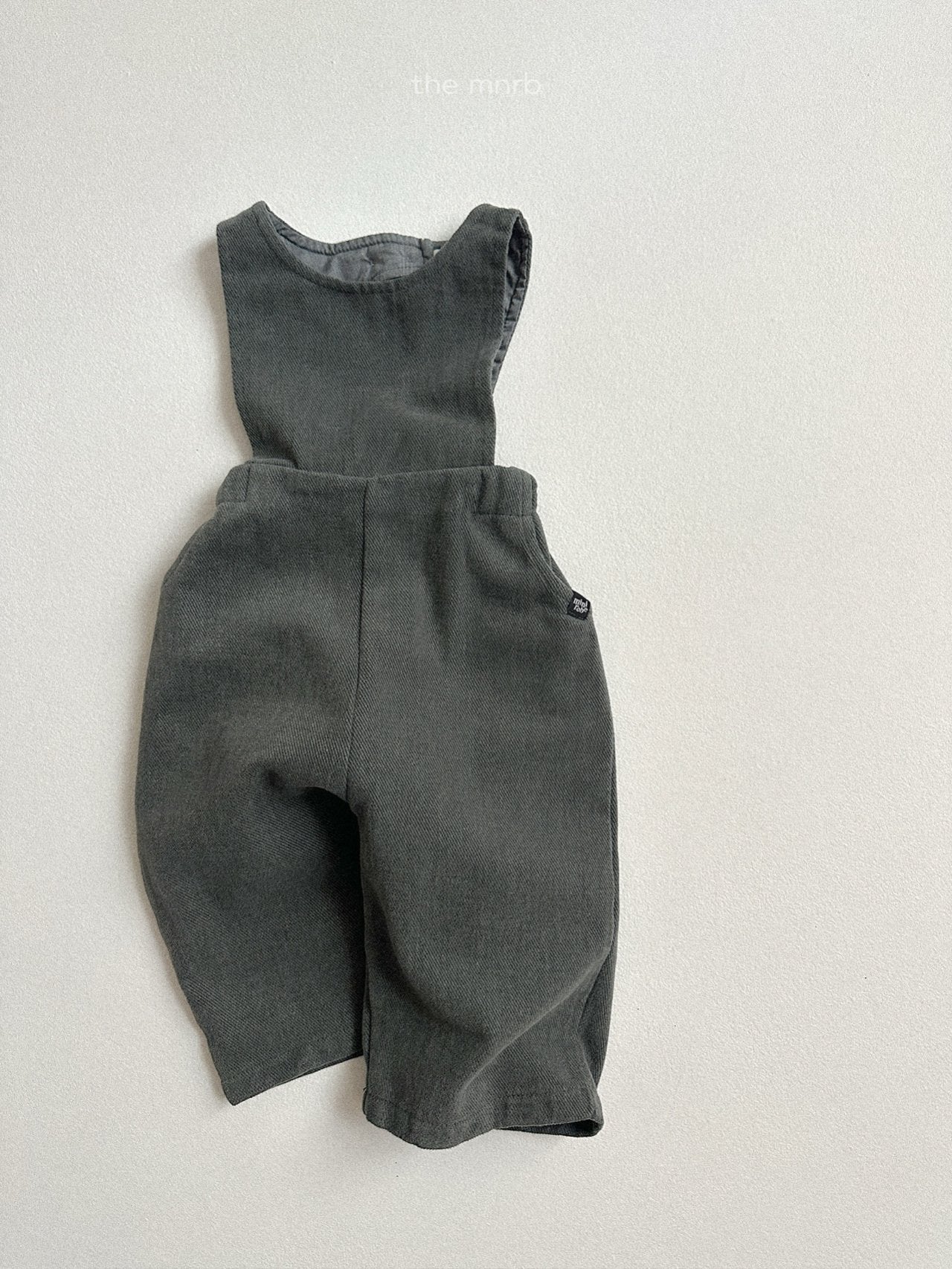 ［minirobe］Peach washing overall