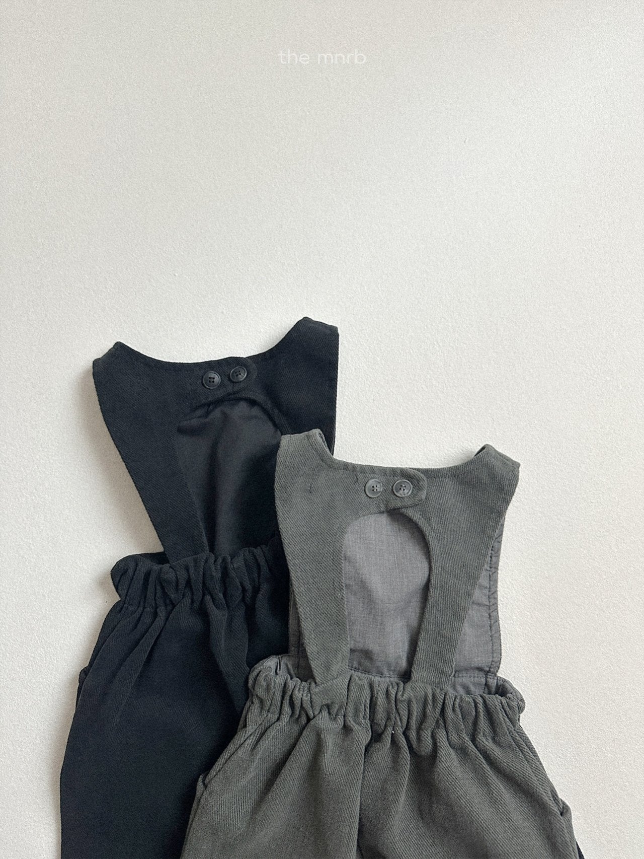 ［minirobe］Peach washing overall