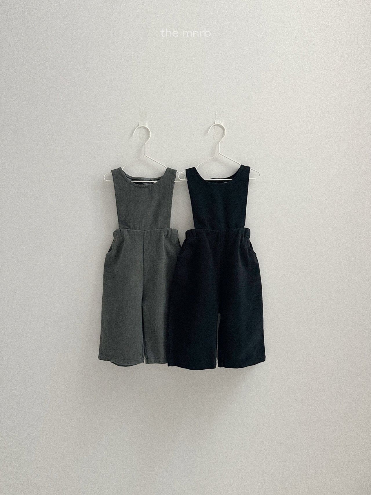 ［minirobe］Peach washing overall