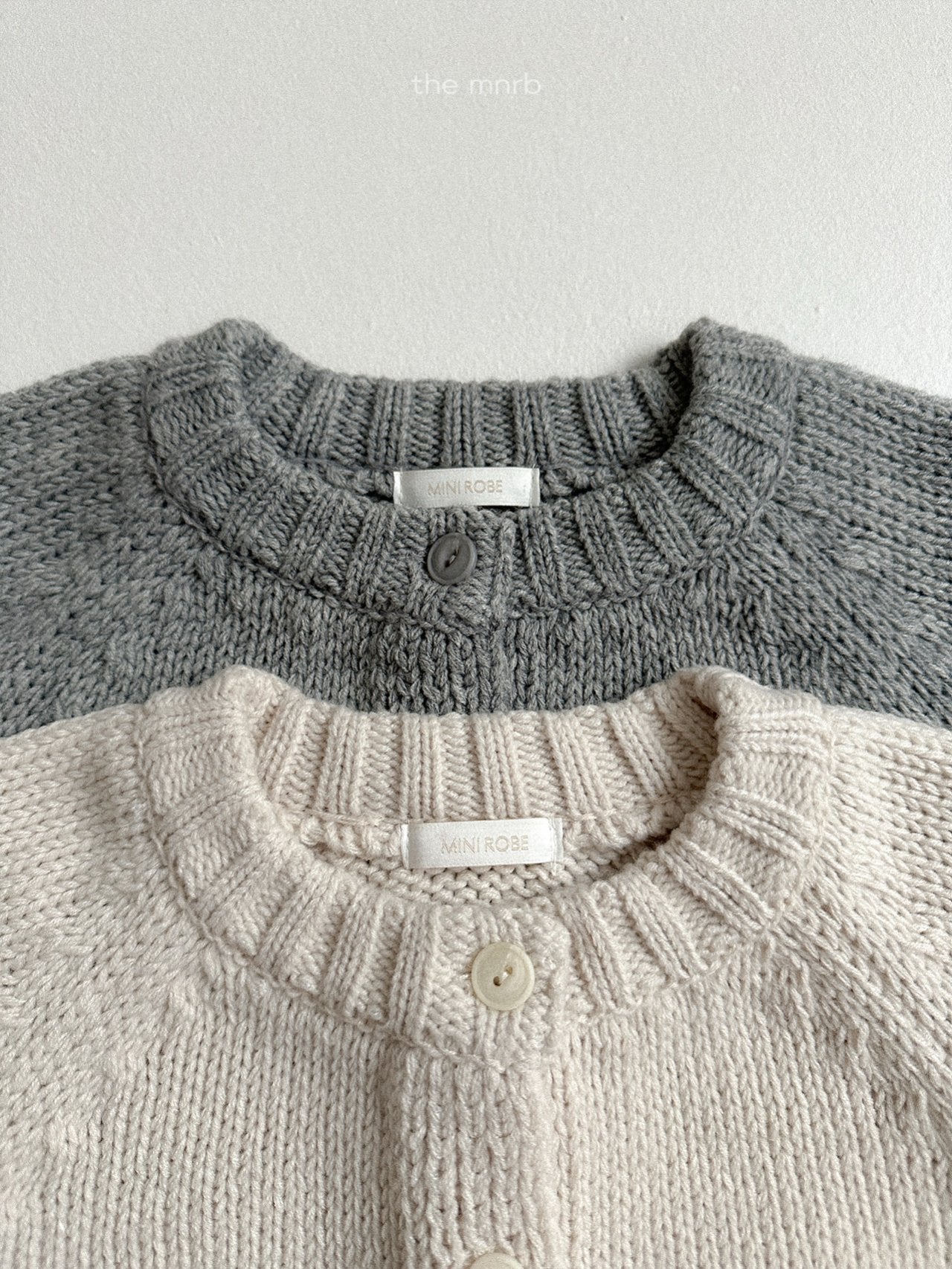 ［minirobe］Robe balloon cardigan