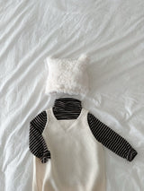 ［minirobe］Merino half turtleneck tops