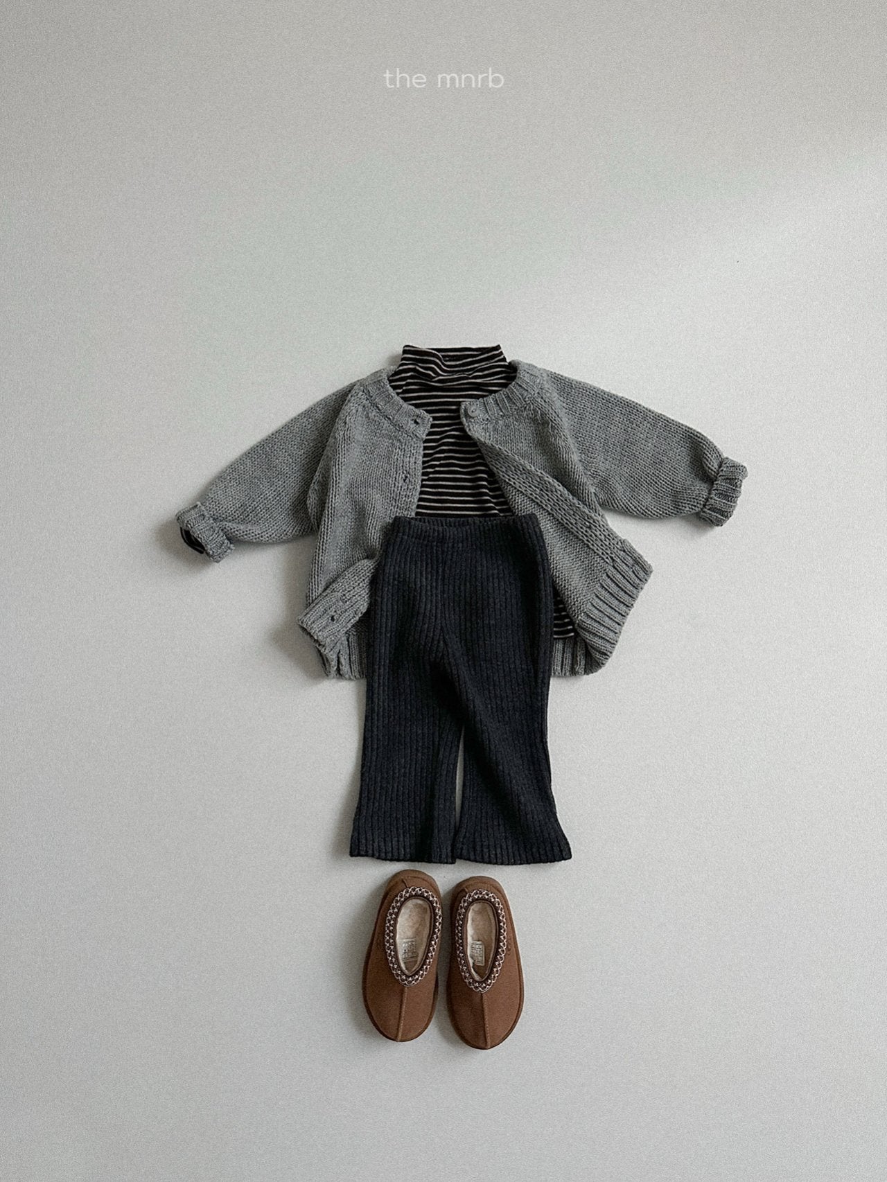 ［minirobe］Merino half turtleneck tops