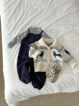 ［minirobe］Merino half turtleneck tops