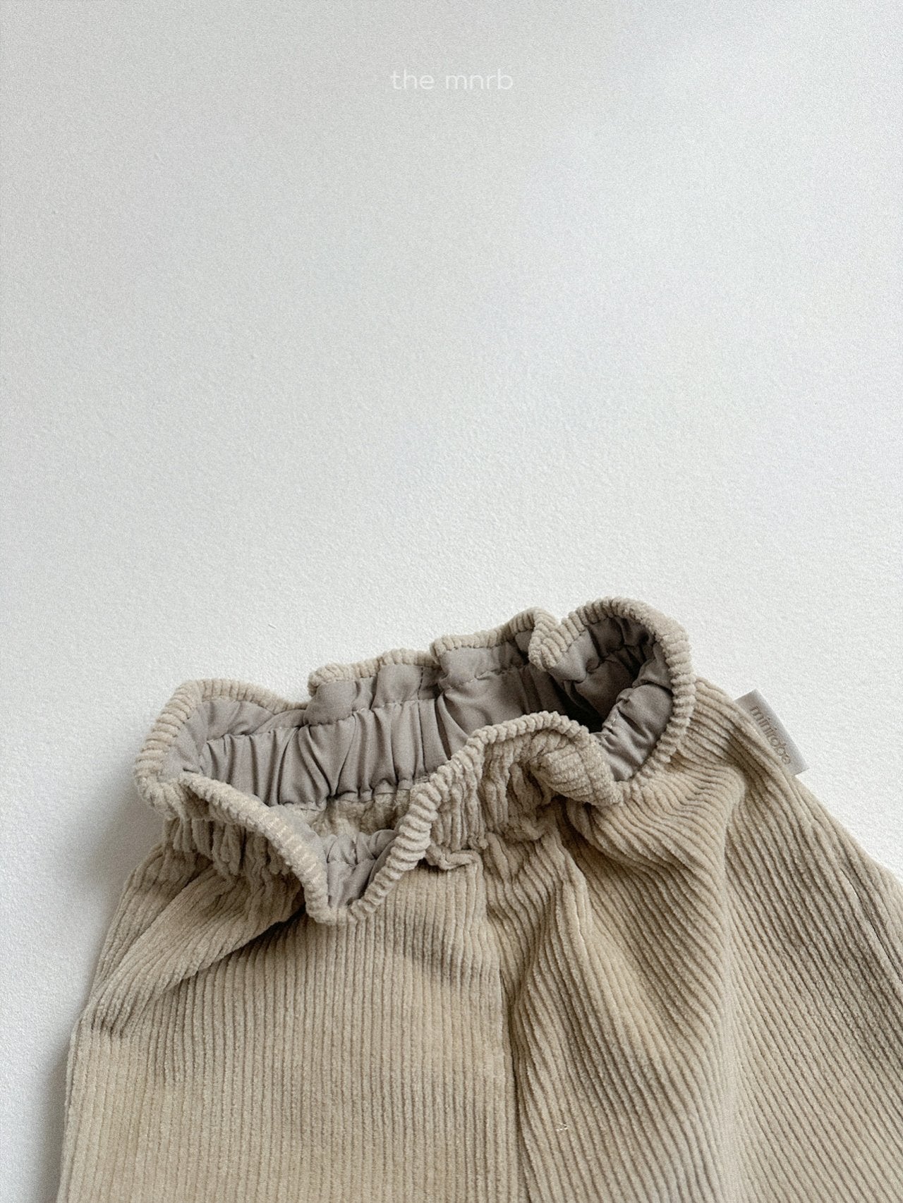 ［minirobe］Maroni's straight pants