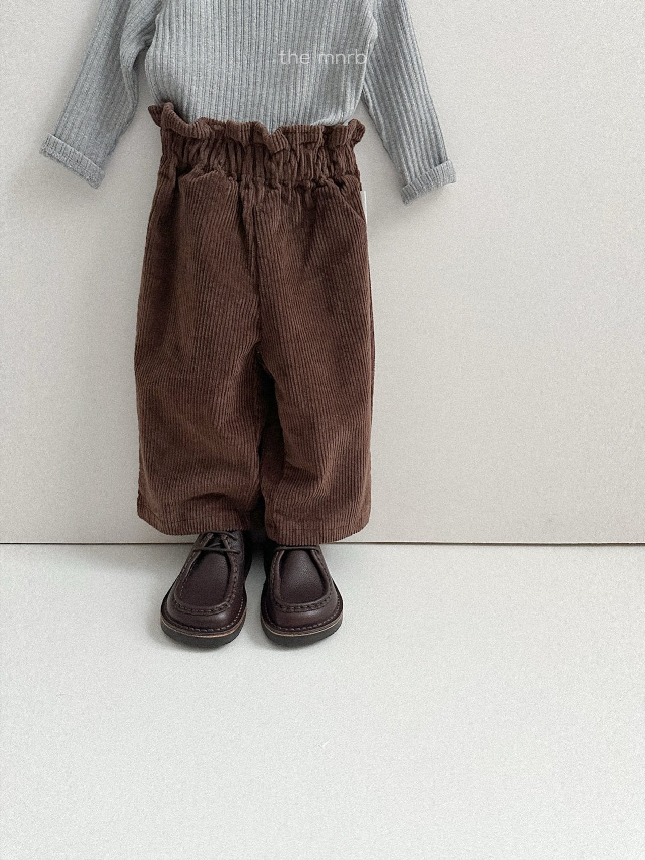 ［minirobe］Maroni's straight pants