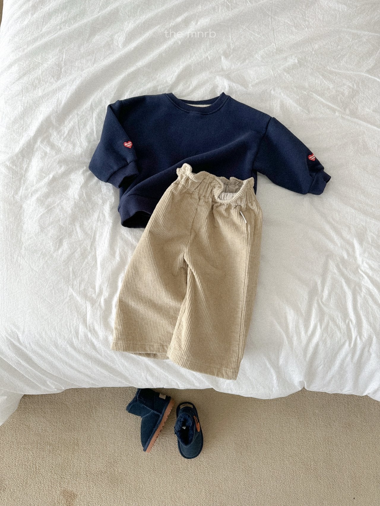 ［minirobe］Maroni's straight pants