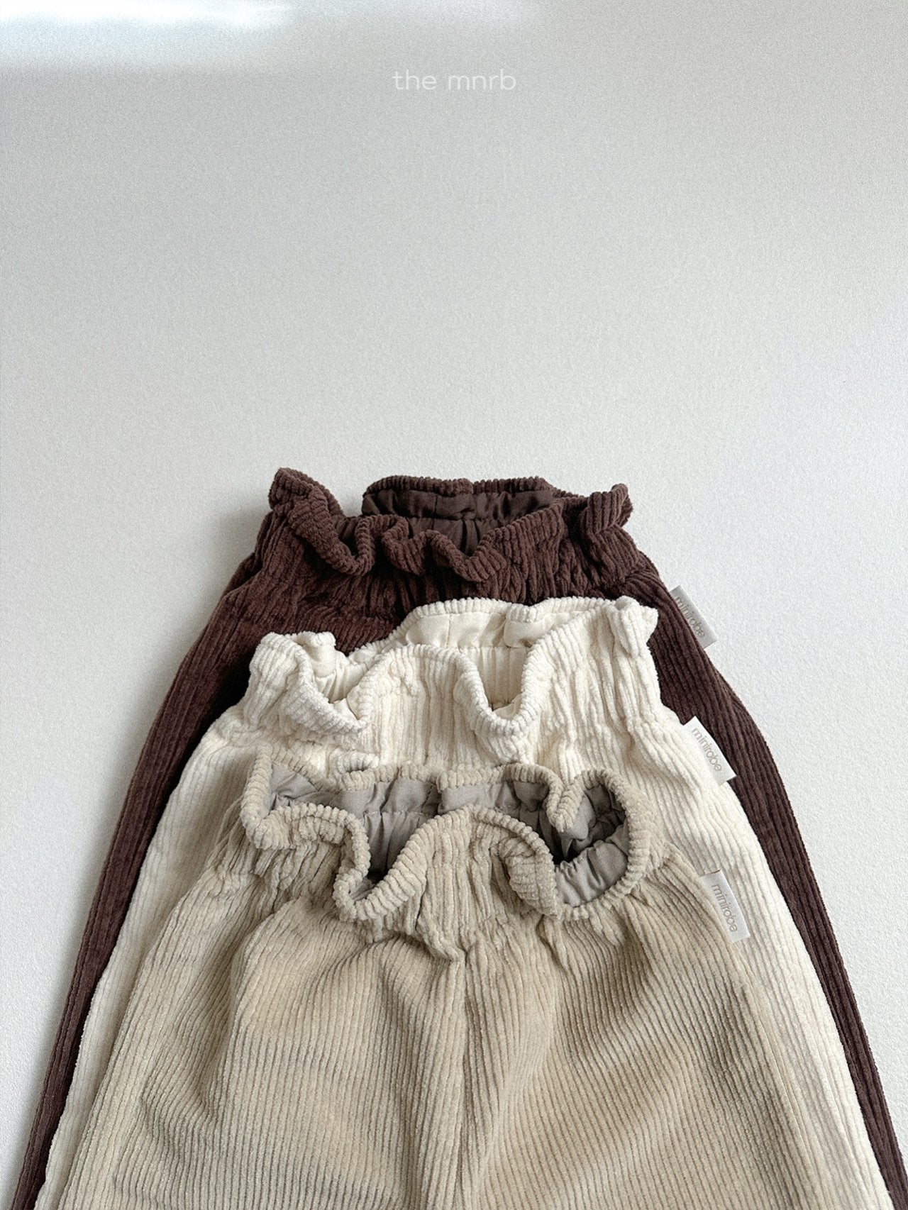 ［minirobe］Maroni's straight pants