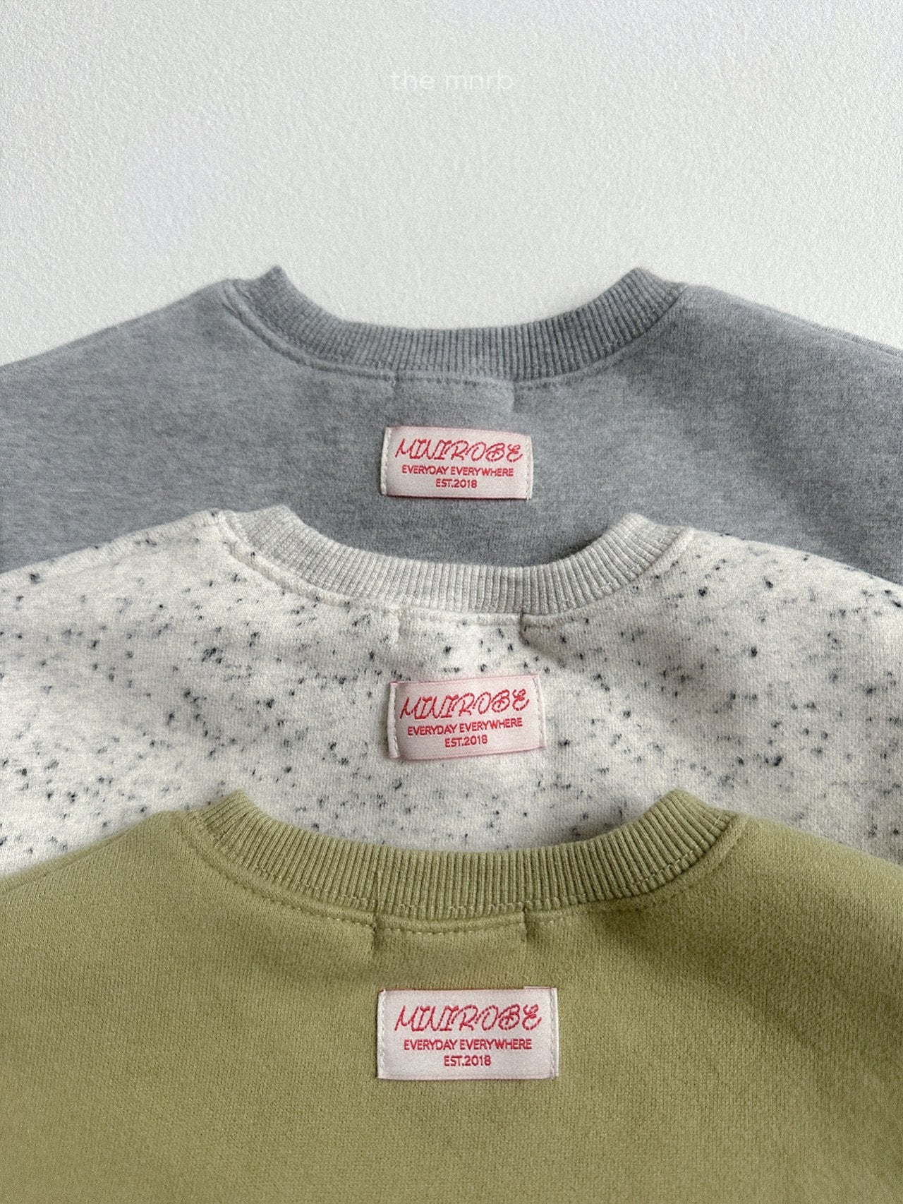 ［minirobe］Winter sweatshirt