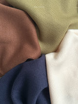 ［minirobe］Teddy knit overall