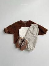 ［minirobe］Teddy bear zip-up