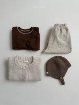 ［minirobe］Round jogger pants