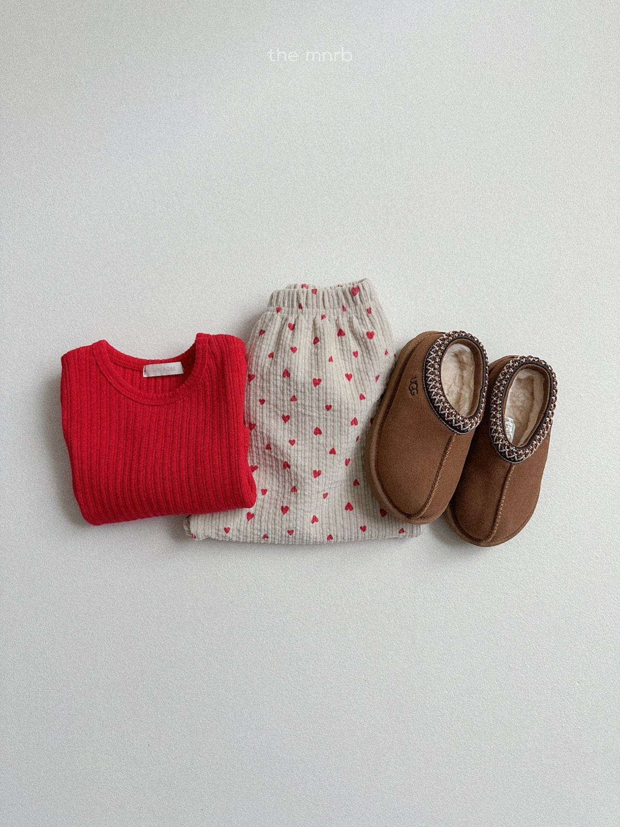 ［minirobe］Round jogger pants