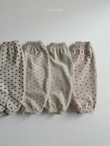 ［minirobe］Round jogger pants