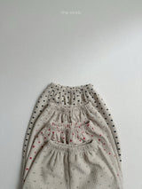 ［minirobe］Round jogger pants