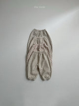 ［minirobe］Round jogger pants