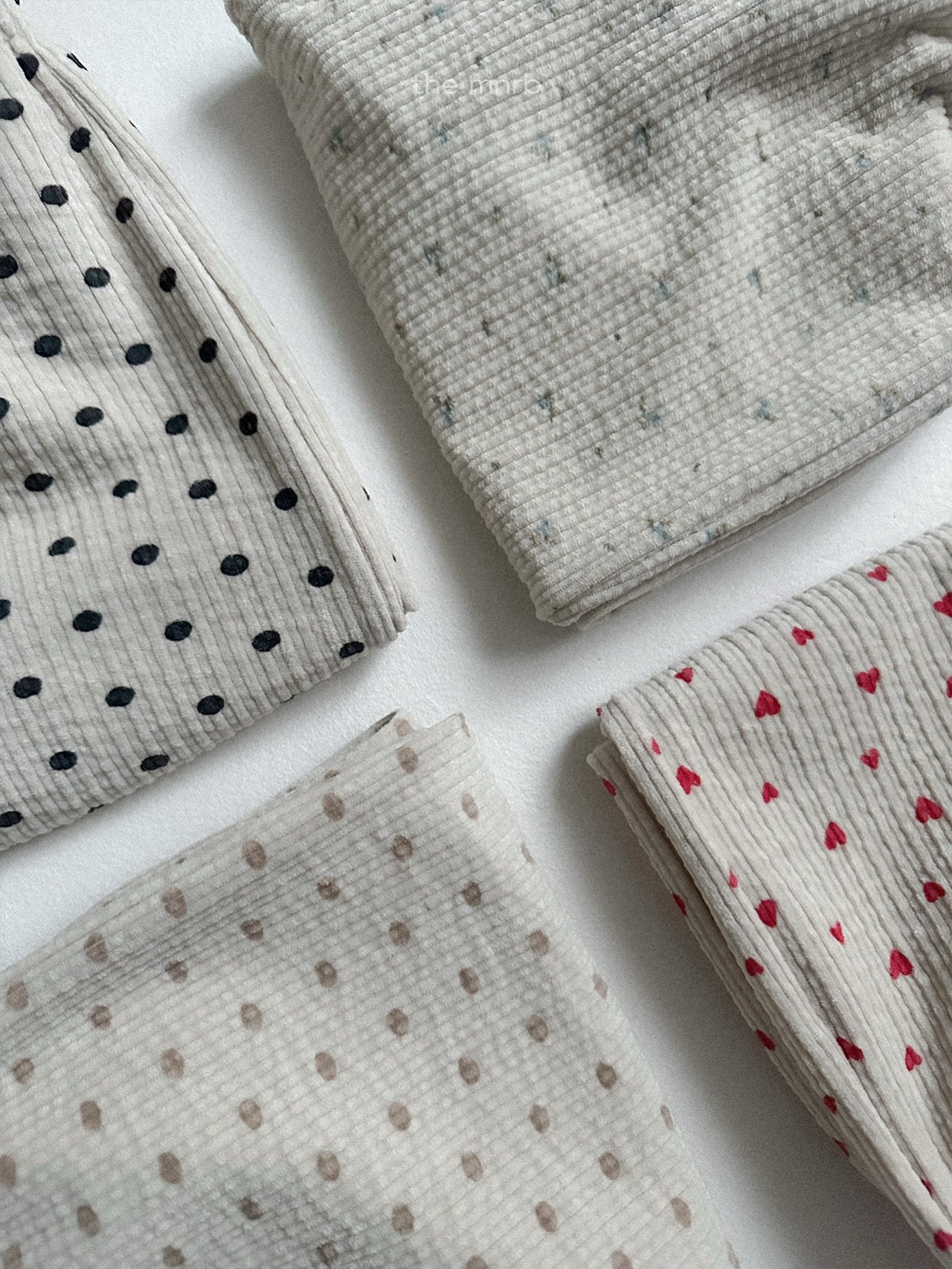 ［minirobe］Round jogger pants