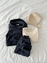 ［minirobe］Snow hooded vest