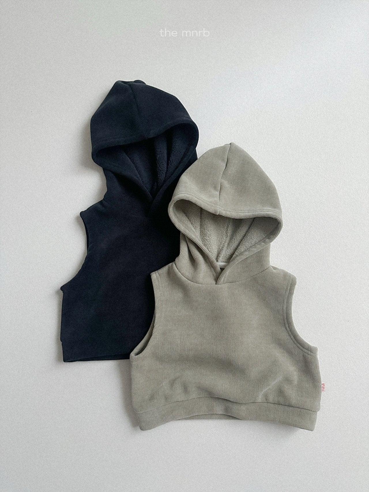 ［minirobe］Snow hooded vest