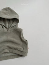 ［minirobe］Snow hooded vest