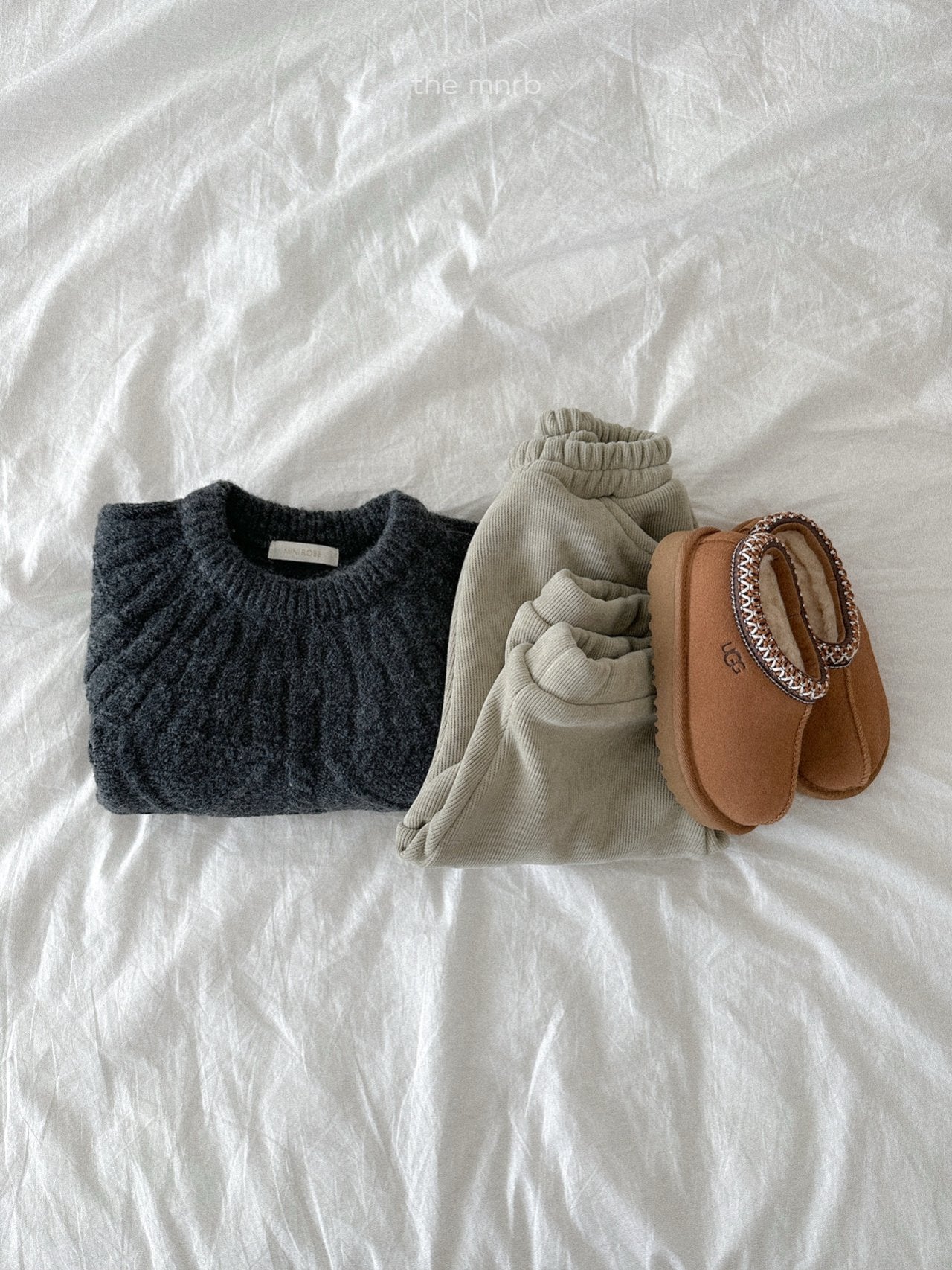 ［minirobe］Snow jogger pants