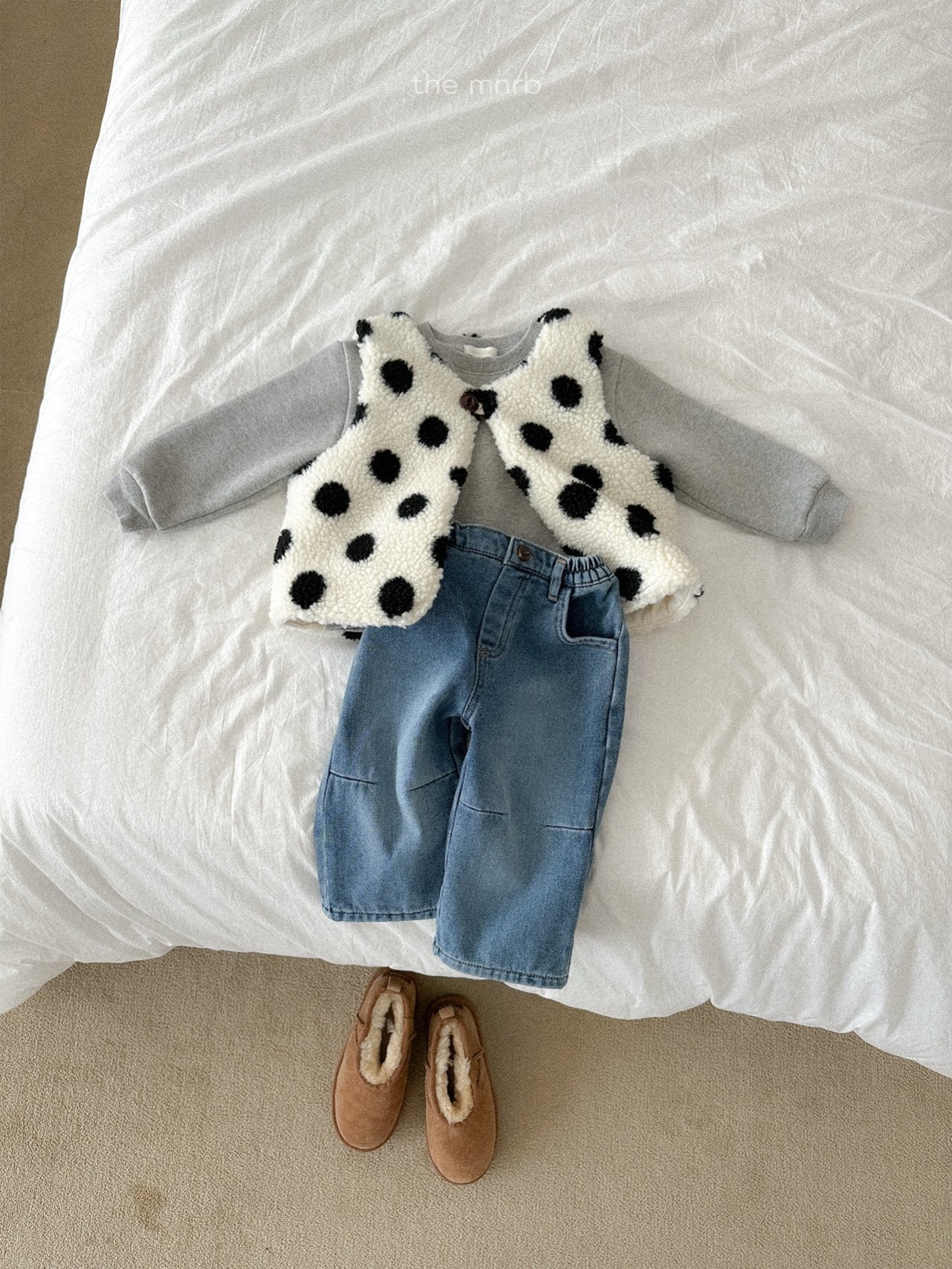 ［minirobe］Coco dumble vest