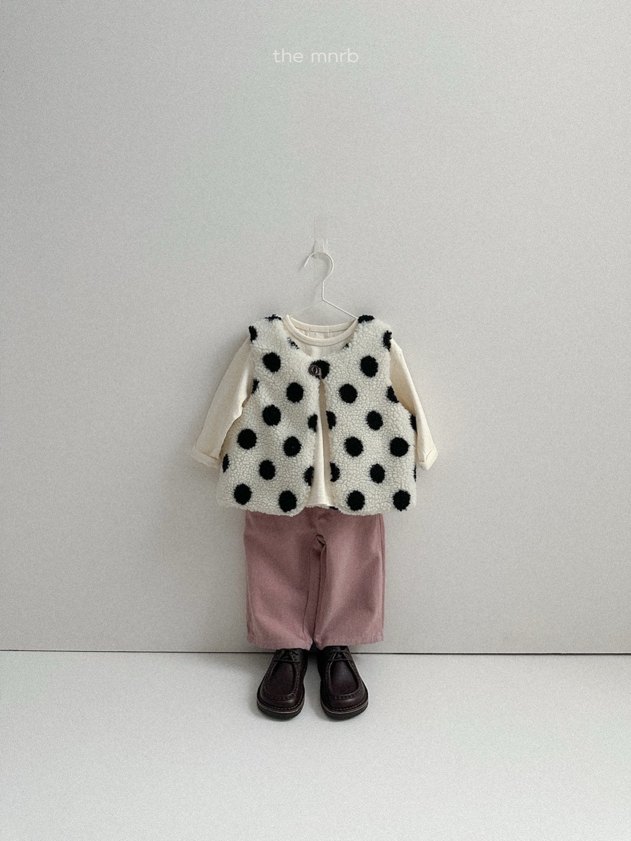 ［minirobe］Basic straight pants