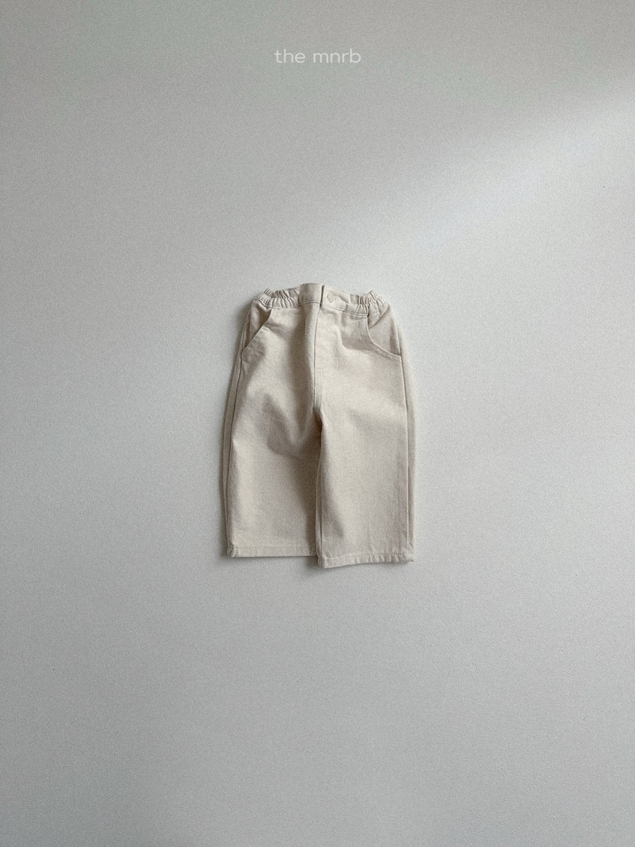 ［minirobe］Basic straight pants