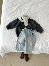 ［minirobe］Cable knitwear