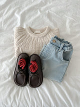 ［minirobe］Cable knitwear