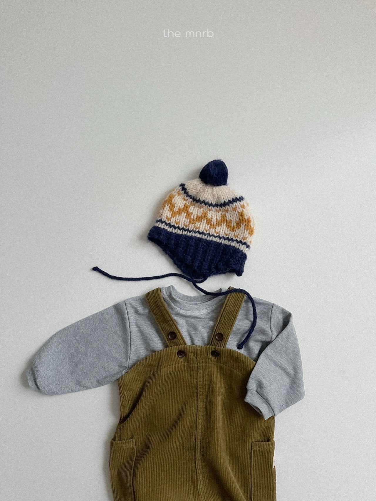 ［minirobe］Olive overall