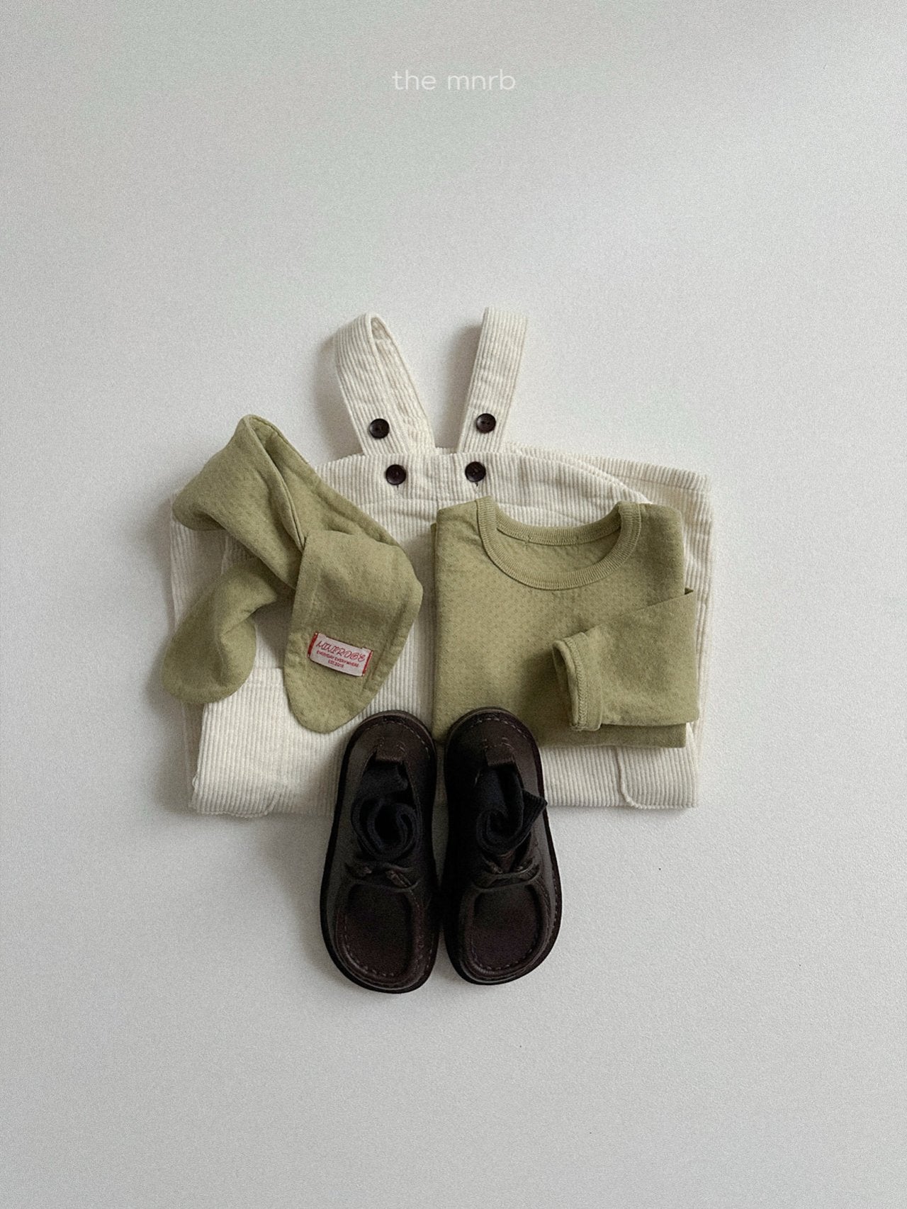 ［minirobe］Olive overall